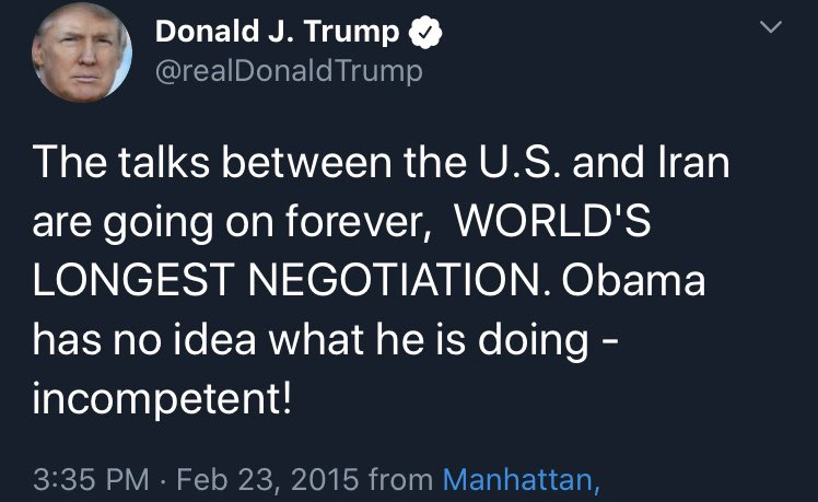 8/ This tweet is interesting given how little North Korea has given up to Trump and how much Trump raised Kim Jong-un’s status on the world stage: