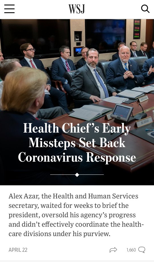 if my job were even tangentially related to the science or medicine of  #COVID19, after reading the day’s headlines, i’d be in utter despair.but because Trump is the symptom: as far back as 2003, scientists have been warning about new deadlier COVIDsUSA had 17 yrs to prepare