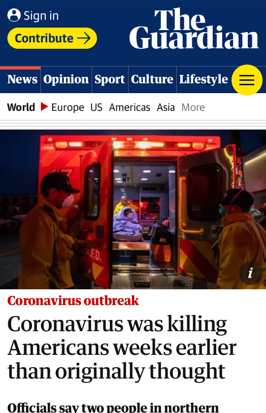 if my job were even tangentially related to the science or medicine of  #COVID19, after reading the day’s headlines, i’d be in utter despair.but because Trump is the symptom: as far back as 2003, scientists have been warning about new deadlier COVIDsUSA had 17 yrs to prepare