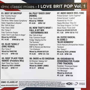 Dmc Ltd En Twitter Dmc Lockdown Rare Dj Remixes Megamixes Classic Mixes I Love Britpop Blur Oasis Kasabian Stoneroses Theverve Pulp Indie Rock Pop More Available On Cd