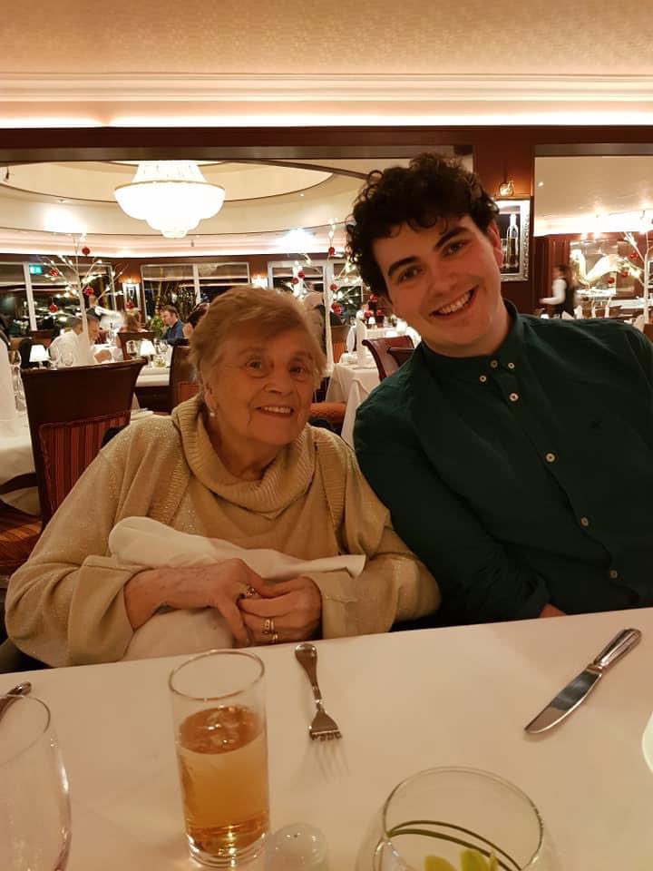 My Nana died today from  #COVID19. This is me and her on my 21st birthday. She died alone in hospital and had seen none of us in 12 days. My sister said tonight now it feels real, now we’re a part of the pandemic. A strange thing to lose someone now and harder still because..