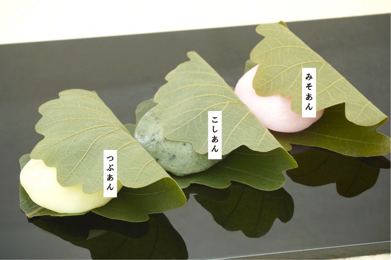 Twitter 上的 和菓子 紀の国屋 柏餅を4月24日 金 より販売させていただきます みそあんは25日から 柏の葉は新芽が育つまで古い葉が落ちないことから 家系が途切れないという縁起を担ぎ 子孫繁栄 を願ってお供えします こういった時だからこそ 皆様の無病