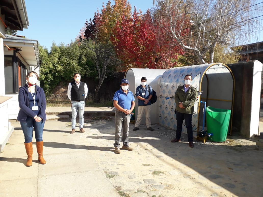 Hasta la Comuna de Traiguén llegan Túneles Sanitizadores Hecho Por manos Mapuche 
facebook.com/rtvcanal12vict…