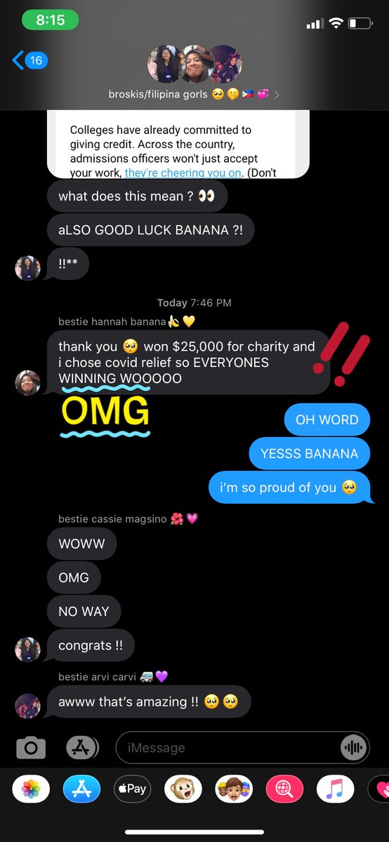 jadensee1's tweet photo. my best friend is really out here making a difference in the world 🥺 
@hannahhfn 
she really DID THAT 🤩🤩🤩 
proud of you banana ❤️ https://t.co/SK7RrJ8fCV