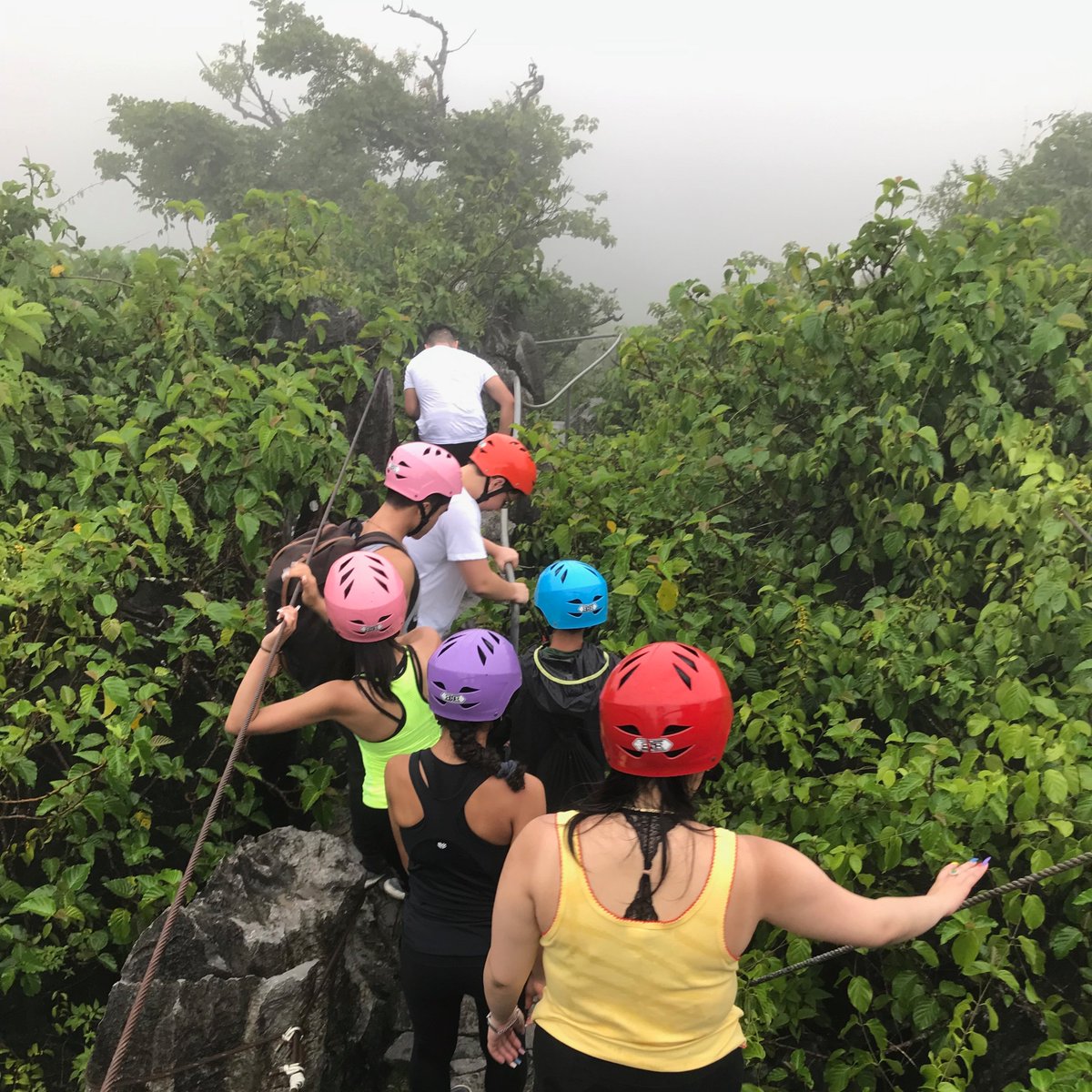 ArabellaKM's tweet image. HAPPY EARTH DAY!!🌎 Check out the video I made about how you guys can help the Earth 😁 arabellasunga.home.blog/2020/04/23/hap… #apbio3 #ndbtigers

Last year, Noosha (purple helmet) and I (pink helmet with a green shirt) went exploring at the Masungi Georeserve in the Philippines!