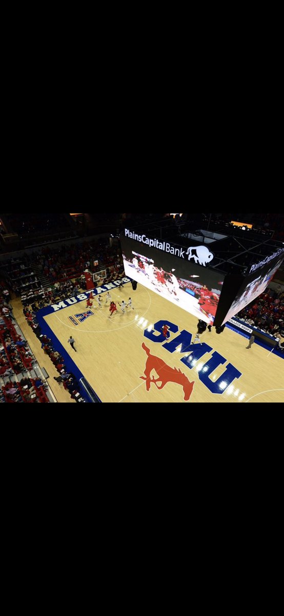 Blessed to receive my first D1 offer from Southern Methodist University #Ponyup 🔴🔵