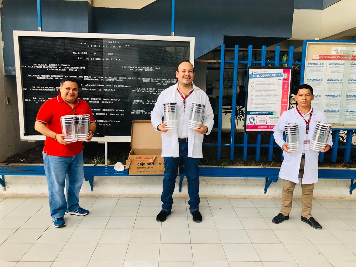 chiapas_issste's tweet image. Agradecemos al ICAMED  por sumarse al proyecto "Ayudemos a yudar" y donar caretas, para nuestros compañeros que están al frente en los Módulos de Enfermedades Respiratorias.
#COVID19 #AyudemosAyudar #MéxicoUnidos #IsssteSalud #IsssteChiapas #SusanaDistancia #QuedateEnCasaYa
