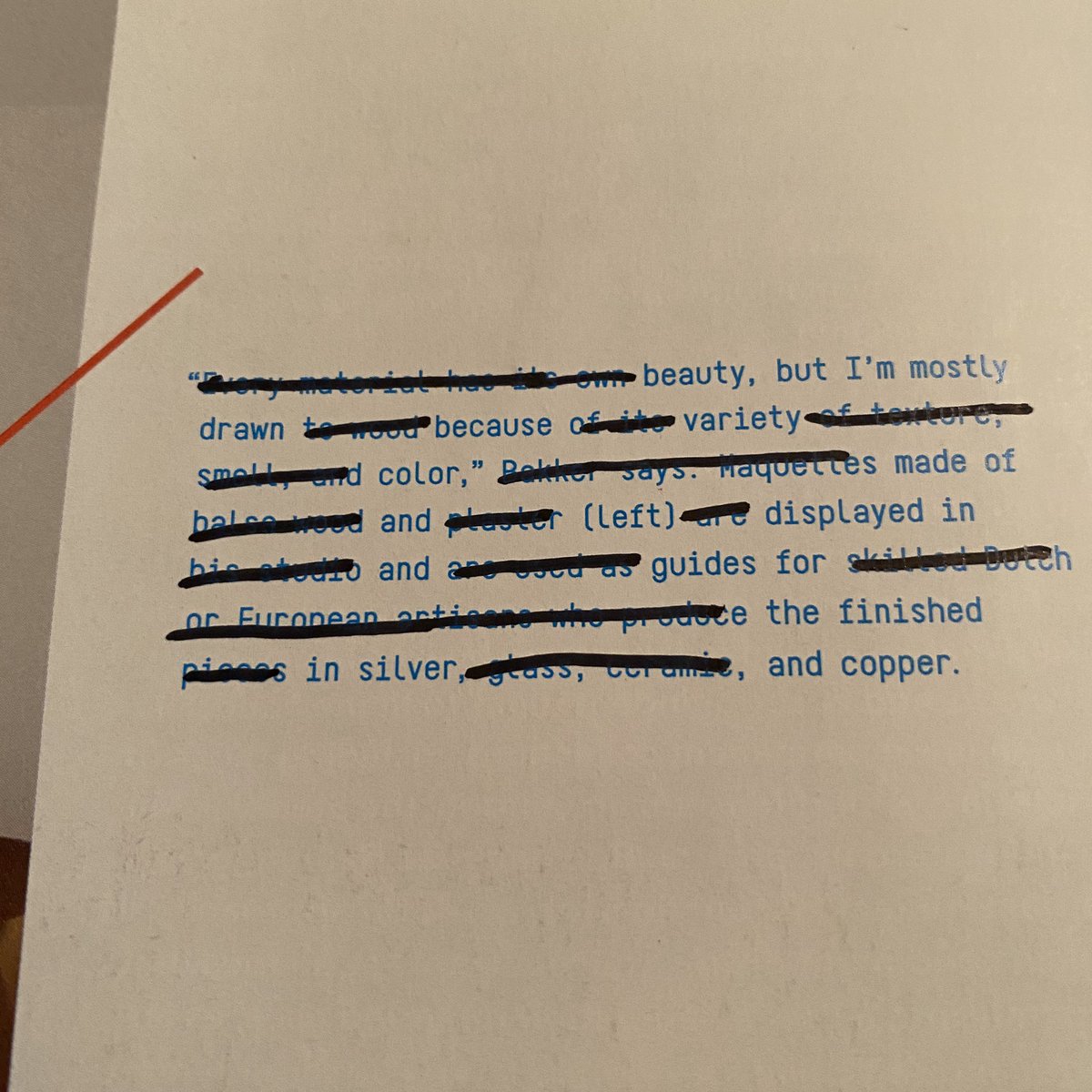 mslowpaz's tweet image. My blackout poem from an old 2012 @dwell magazine #NationalPoetryMonth @aldinelibraries #AISDNationalLibraryWeek #poetryday