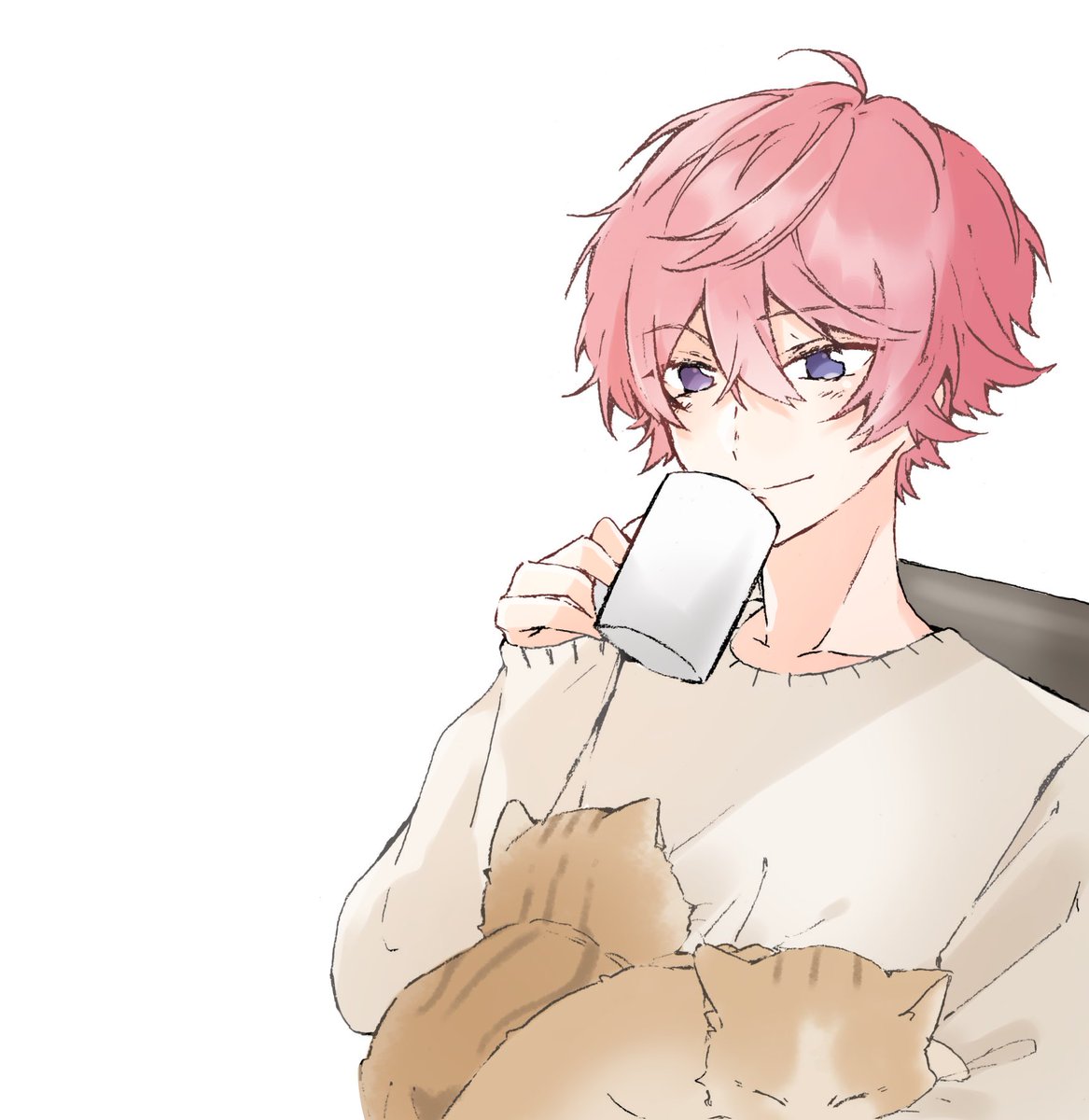 すとぷりギャラリー さとみくん ねこすたぐらむ なるのイラスト