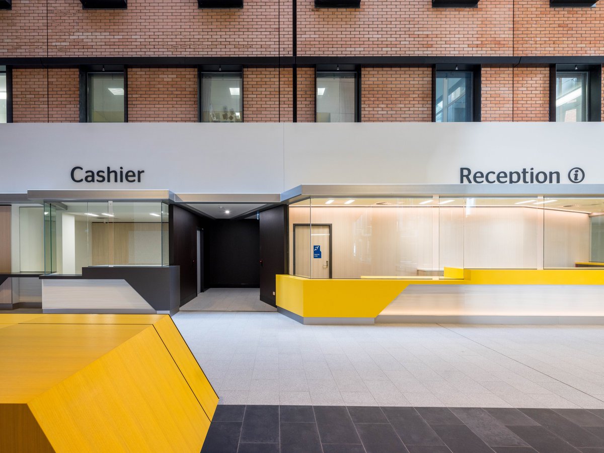 This week the Royal Hobart Hospital’s Reception, Patient Admissions and Transit Lounge opened in K-Block. While COVID-19 protections are in place restricting visitors to the hospital we thought you might like to have a virtual look inside!