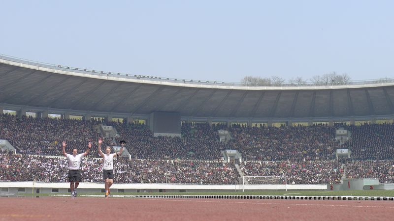KoryoTours's tweet photo. Big News! #KoryoTours are pleased to let you know that the next #Pyongyangmarathon will be happening on April 11th 2021 - tours open for booking now, plan ahead for next year! More info at https://t.co/UZenYnKSRO #Pyongyang #NorthKorea #Marathon #RunPyongyang https://t.co/2RnUdSiAgj