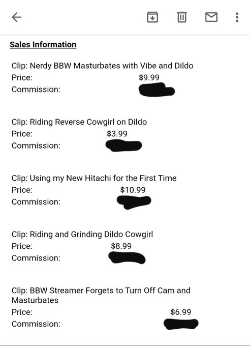 Someone is going to have a VERY good night! Thank you for purchasing from my @clips4sale! 💕 https://t