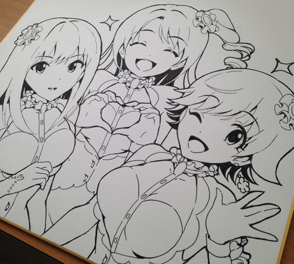 ট ইট র 杏仁豆腐 色紙の絵が特にレアで嬉しいし 4枚のチョイスのしかたがそもそもすてき かわいいアイドルたちいつもいつもありがとうございます
