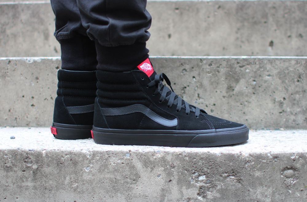 vans sk8 triple black