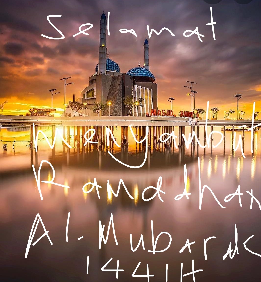 Salam Ramadhan kepada semua. Semoga Ramadhan kali ni ditempuhi dengan penuh kesyukuran dengan nikmat iman dan tingkatkan ketakwaan kepada Allah SWT. Salam 0-0