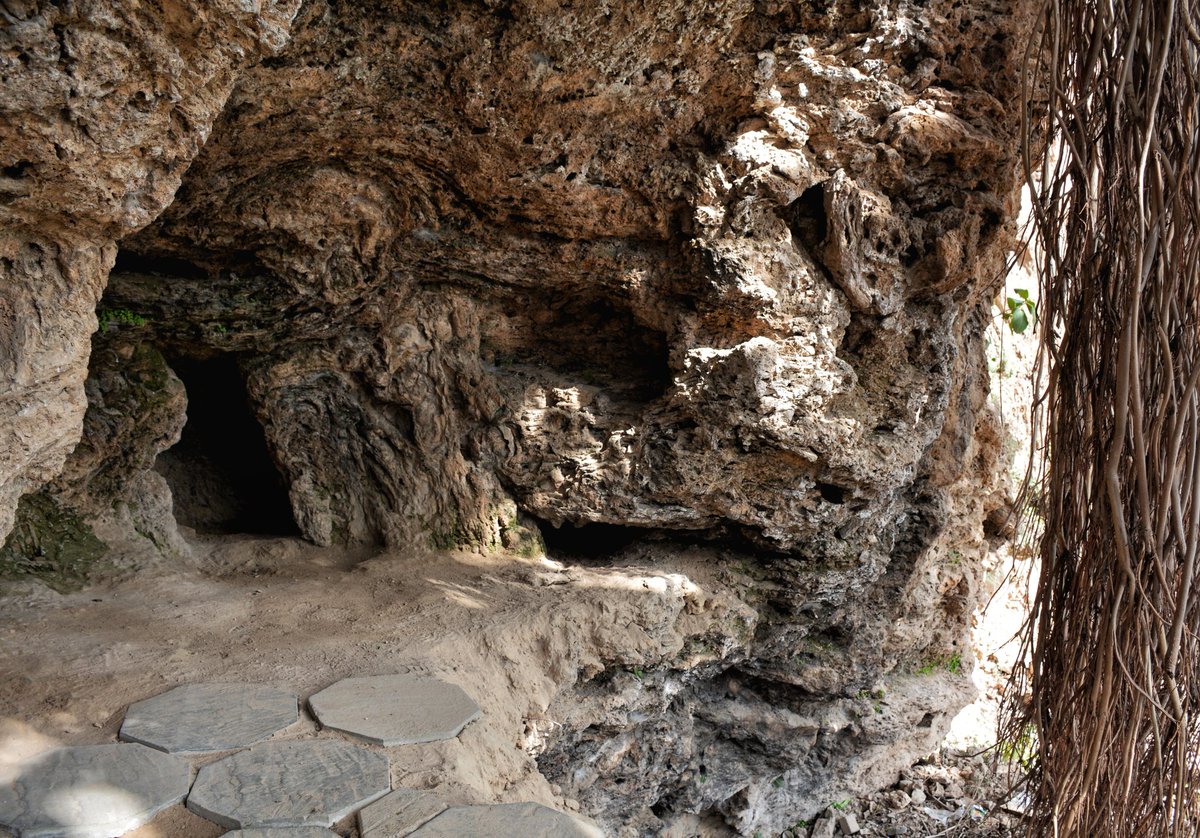 Shah Allah Ditta's Sadhu da Bagh caves are an ancient Buddhist monastic siteShah Allah Ditta is a centuries-old village at the foothills of the Margalla Hills in the Islamabad. 2,400-year-old Buddhist era murals of Buddha appear on the walls of caves at Shah Allah Ditta.