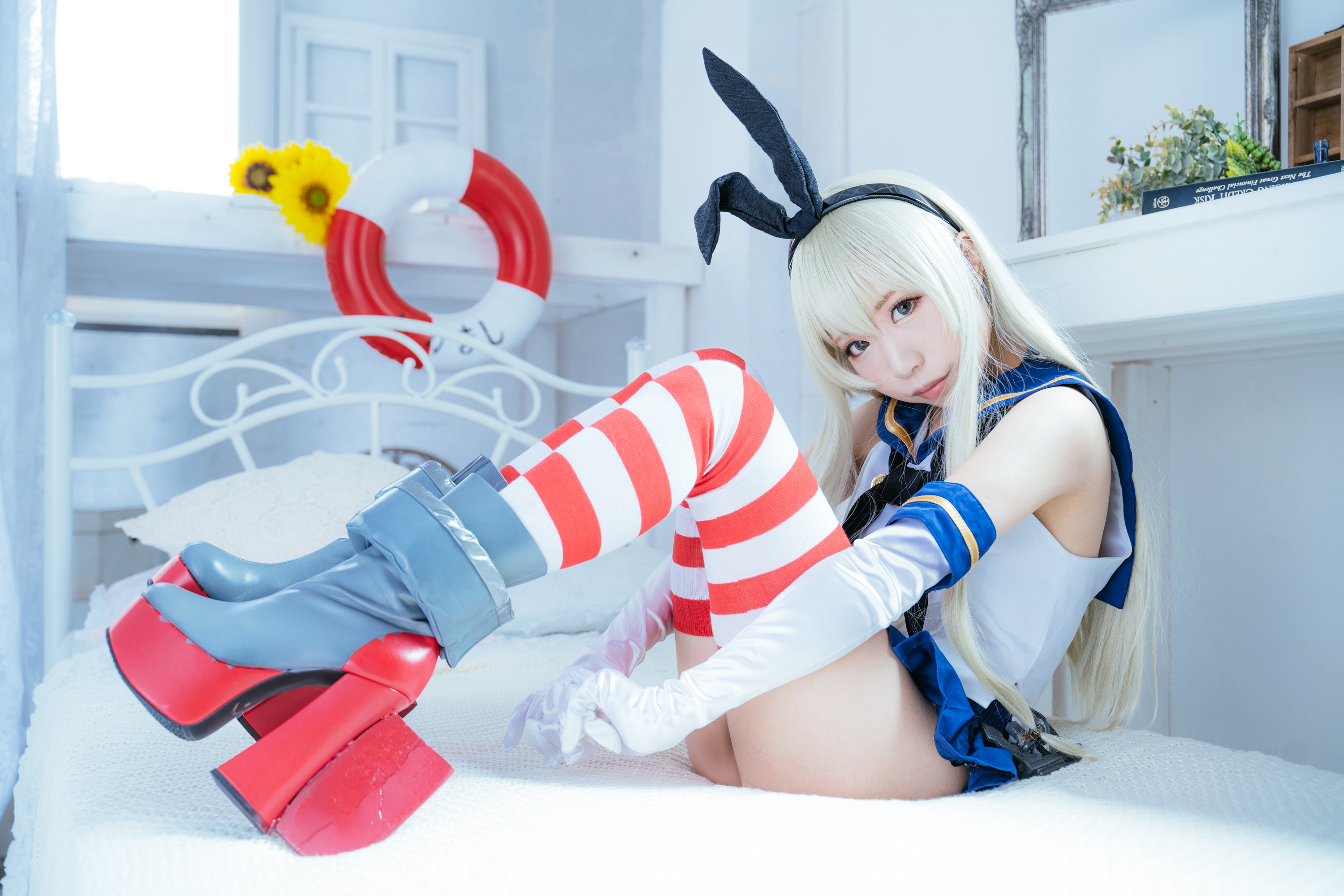 画像,7周年おめでとう🎉#艦これ7周年#しまかぜ #島風#shimakaze#艦隊これくしょん#cosplay https://t.co/V3OYzfipT9…