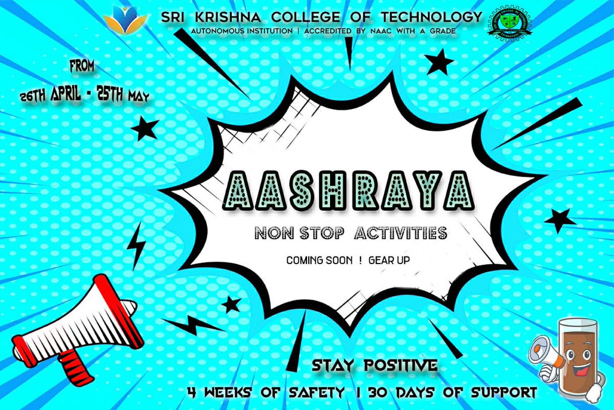 OfSkct's tweet image. Wait for the day..! 
Join us..! 
To be held on 26th April to 25th May✌️
#makeuse #lockdown #skct @OfSkct