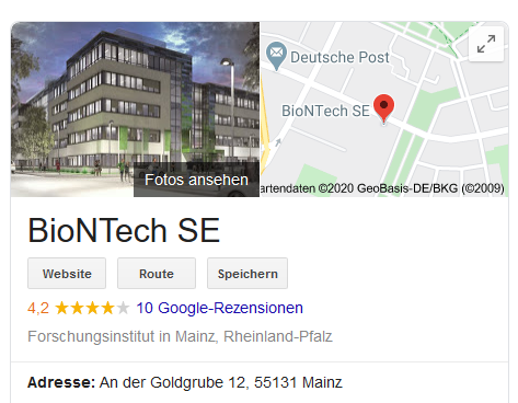 BioNTech hat offenbar bei der Standortwahl alles richtig gemacht. #Biontech #FunFact