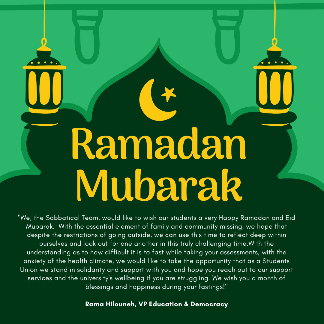Today marks the arrival of Ramadan. For our Muslim students we understand that this year will be very different in the current climate. We have pulled together some online tools and support for you at buff.ly/2yBSyWZ