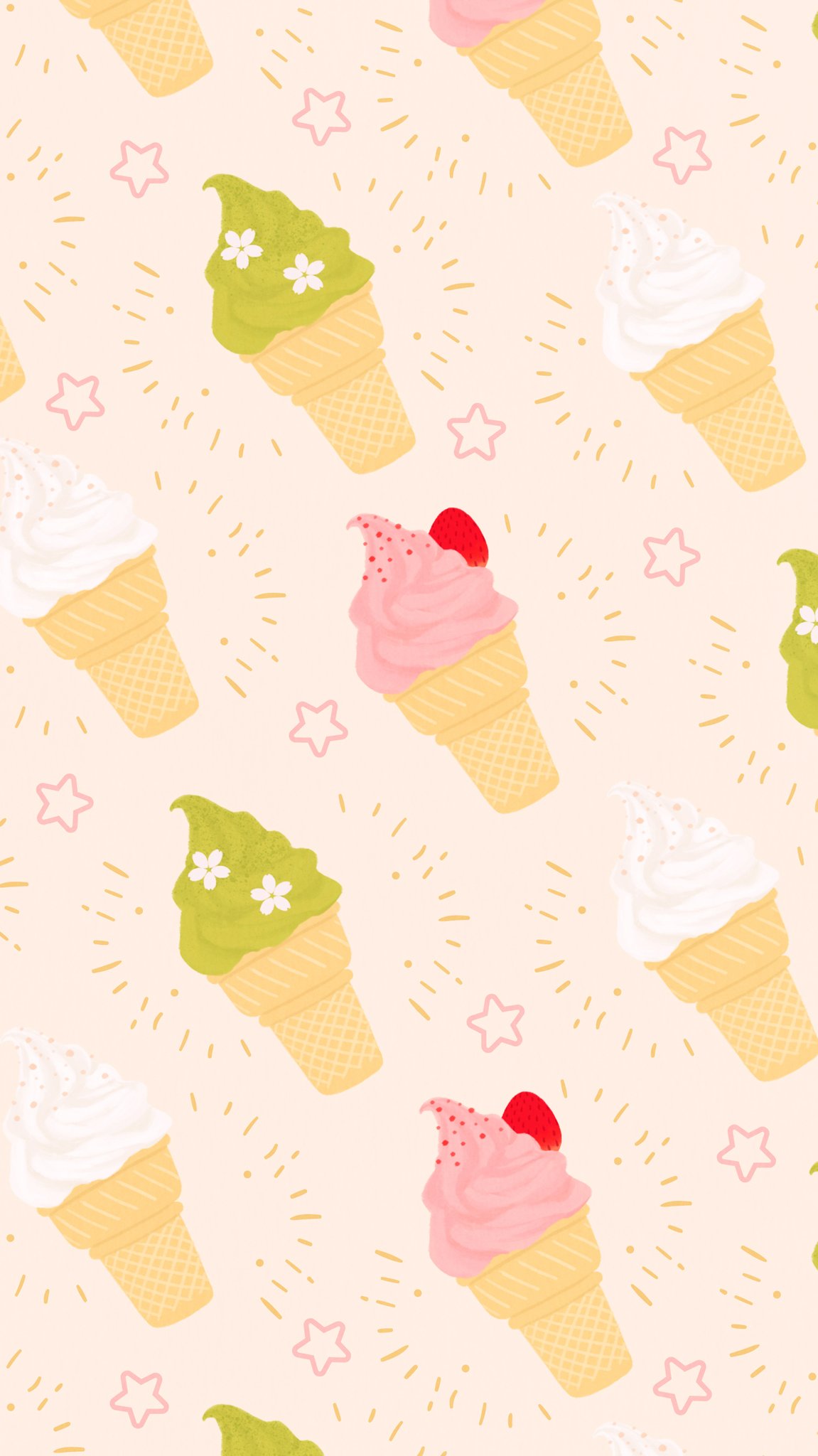 Omiyu お返事遅くなります ソフトクリームな壁紙 Illust Illustration 壁紙 イラスト Iphone壁紙 アイス Icecream T Co N9sfjwfb7v Twitter