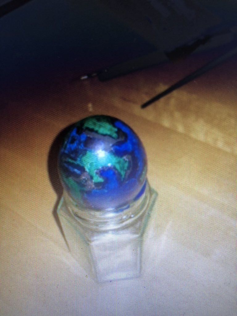 MHCHSGeography's tweet photo. Another eggtastic entry from Henry in Year 8. Fabulous detail on this globe. Well done, great effort! #GeographyGlobes https://t.co/LYv95Nksr0