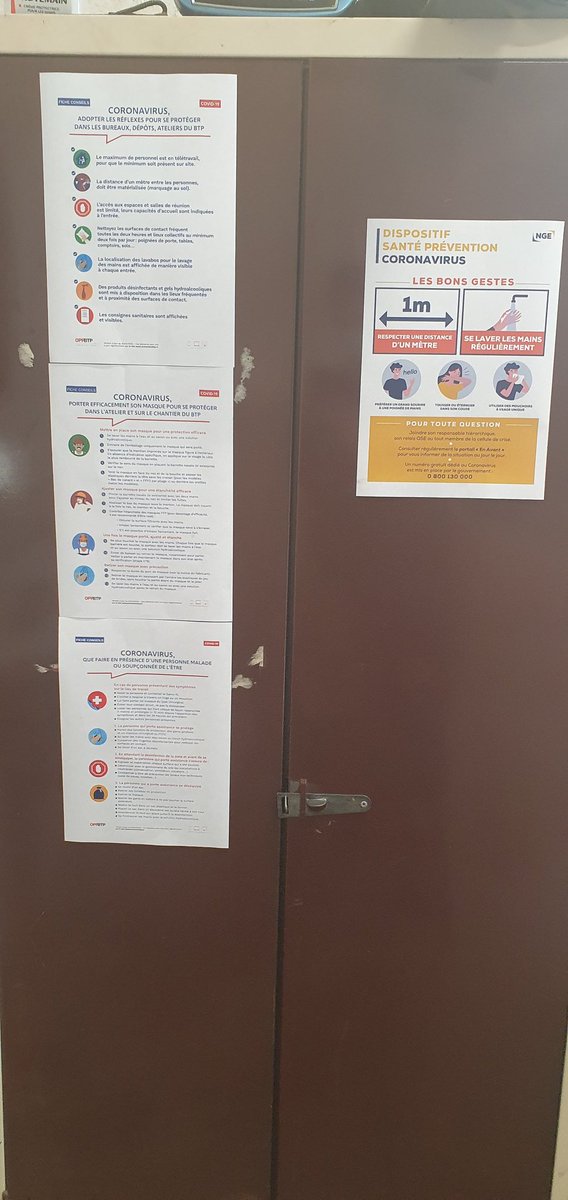 MathieuTso's tweet photo. Dans les ateliers aussi, nous respectons aussi les gestes barrières. 👌#coronavirus #GestesBarrières https://t.co/zHZHDCRGXl
