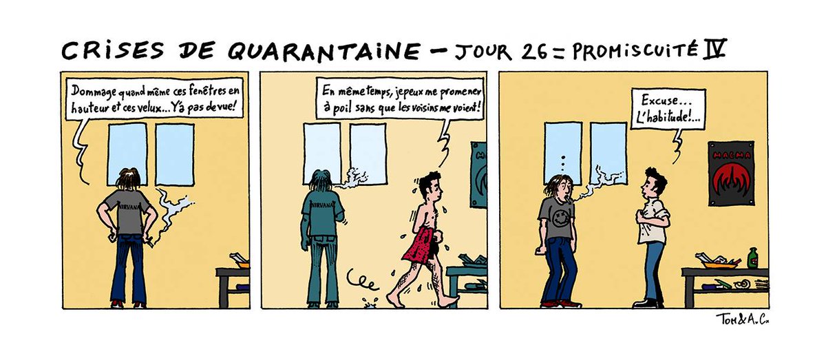 QuarantaineDe's tweet photo. [Jour 26] : Promiscuité IV (a new hope ?) #Covid #Confinement #Hophoponrattrapeleretard https://t.co/O8DW2tmpKI