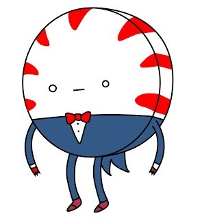 Joshua as peppermint butler