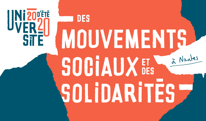 UEMSS2023's tweet photo. ‼️IMPORTANT‼️

📣En raison de la crise sanitaire, l'Université d'Eté des Mouvements Sociaux et des Solidarités prévue à Nantes du 19 au 23 août 2020 est reportée.

Courant mai nous pourrons vous annoncer les nouvelles dates prévues pour ce grand événement. Pas d'inquiétude donc ! https://t.co/uLKs7ZVU7H