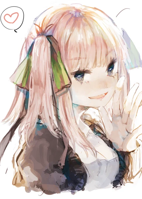 厚塗りで遊んだ
二乃 