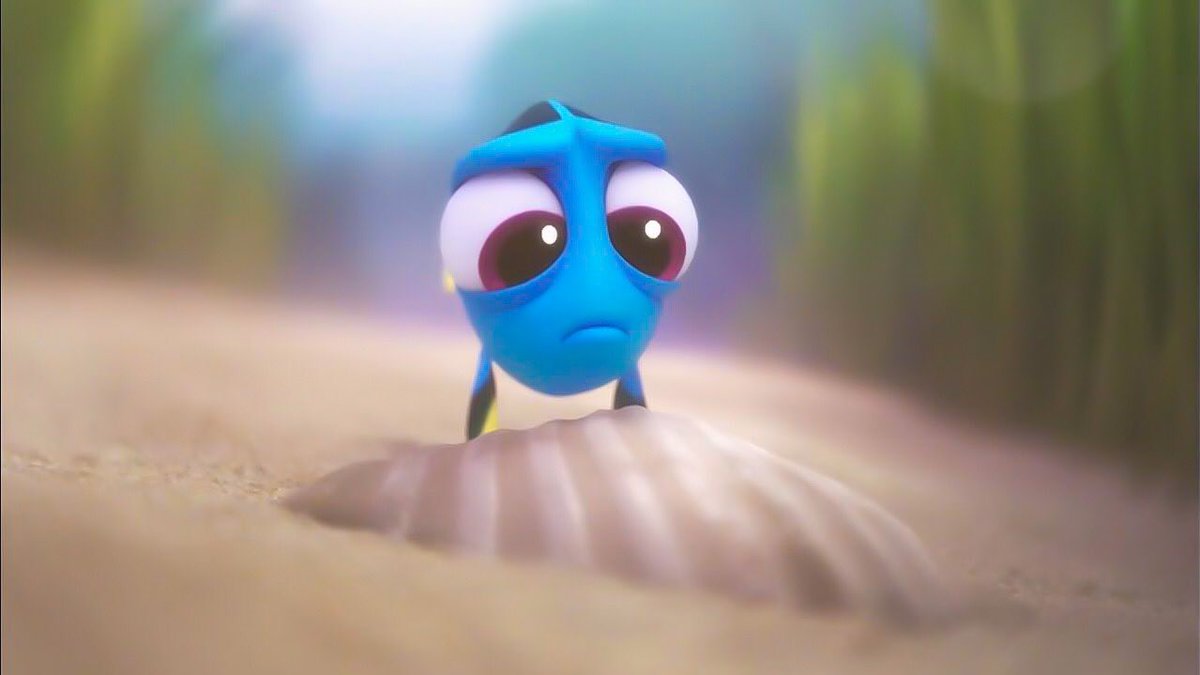 jungkook as baby dory; a short but soft thread