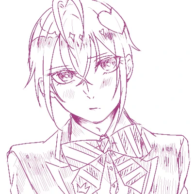リドル君思った通り描いてて楽しい。可愛い顔ほんとすこ～～～～ 