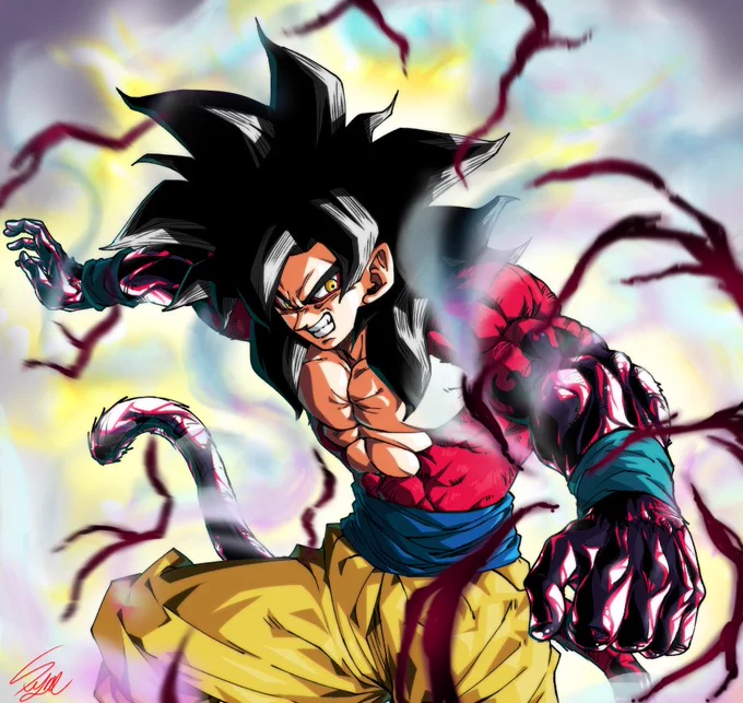 #DBと悪魔の実
悟空(超4)×ゴムゴム(ギア4スネイク)で参加します!! 