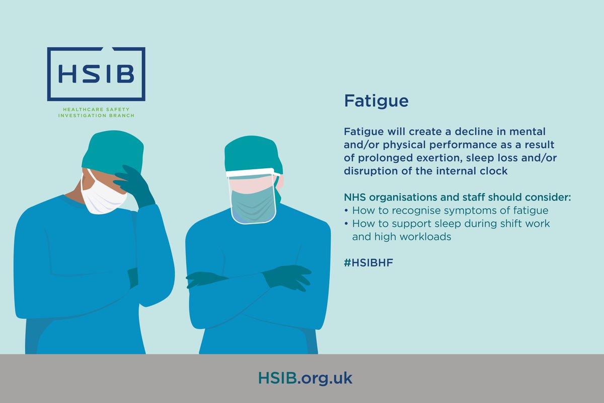 Health Services Safety Investigations Body (HSSIB) tweet media