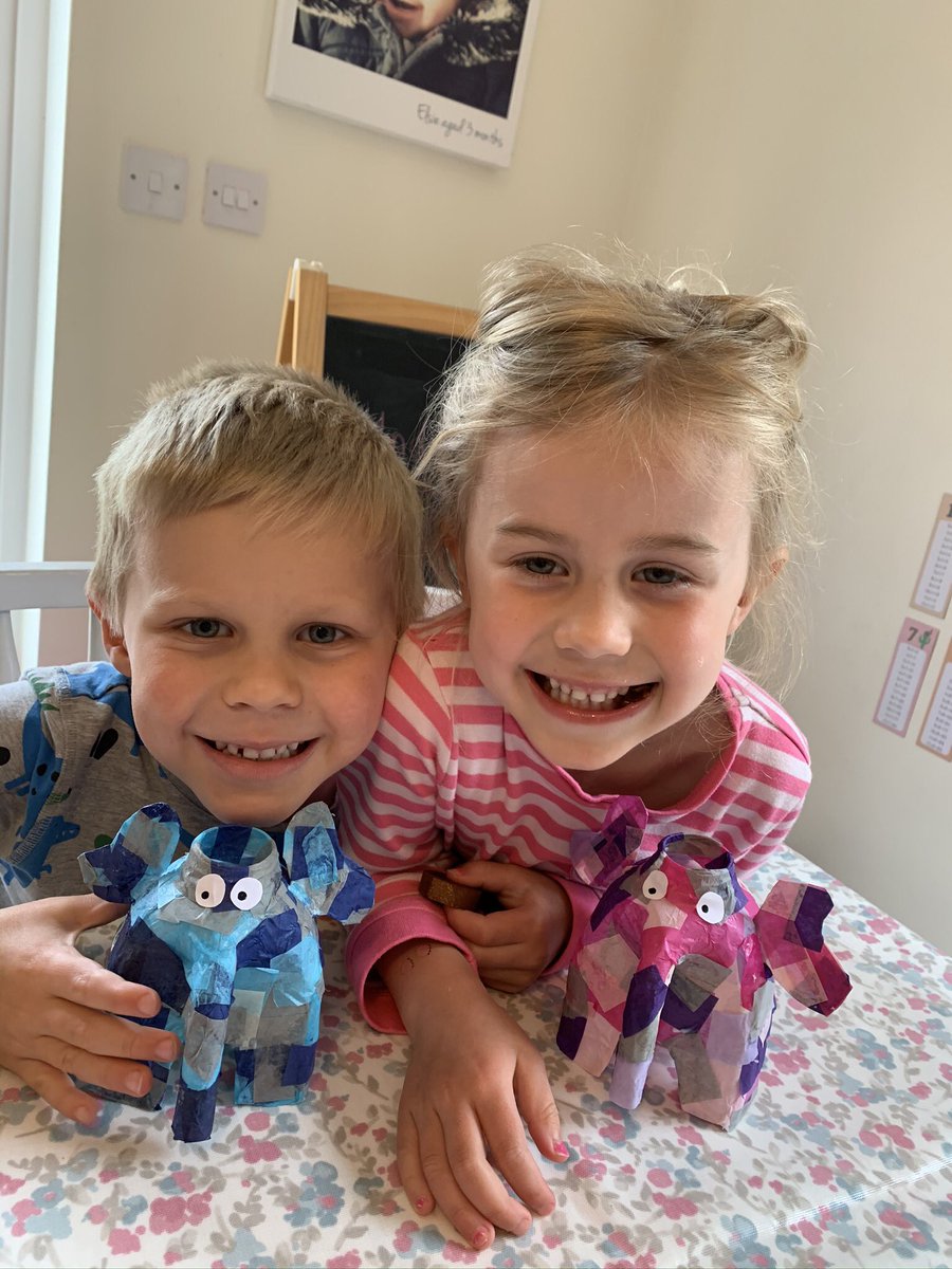 KellyKi47452481's tweet photo. @TickfordPark Elmer Elephants created from milk bottles
#TPYear1 https://t.co/jRlpXjFPUP