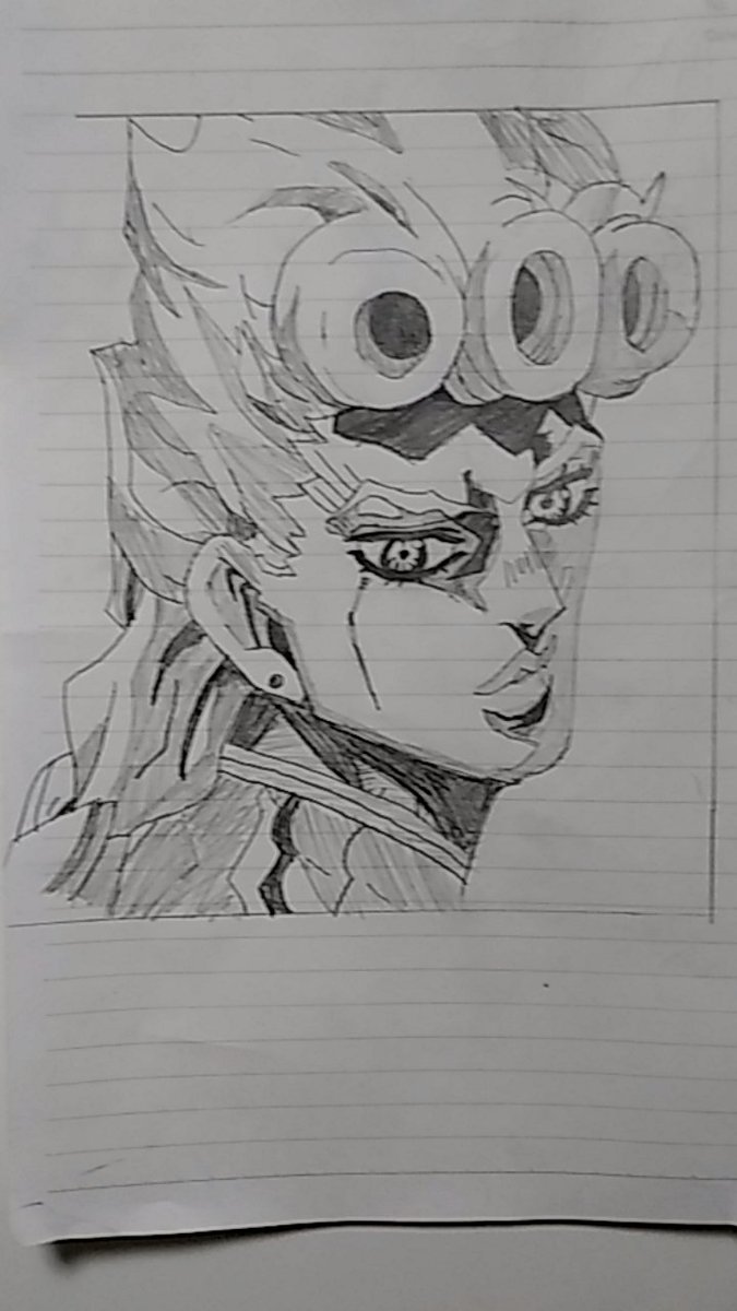 ジョジョ描いてみた