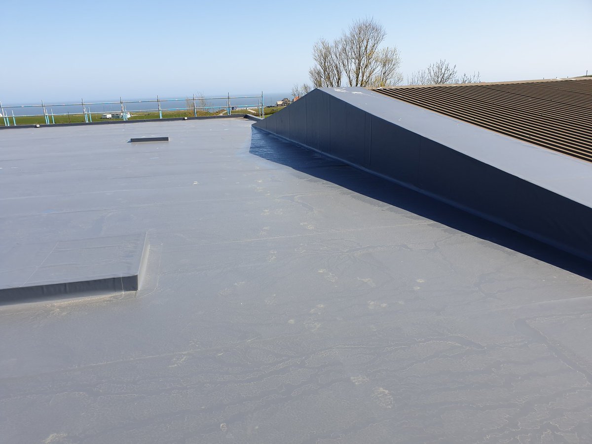 Well, it's been a tough few weeks but great catch up with our friends at @SikaSarnafilUK to get this great refurb project signed off for our client. We are keeping safe and working to Government guidelines. Great work <a href="/DerwentRoofs/">Derwent Roofing</a>