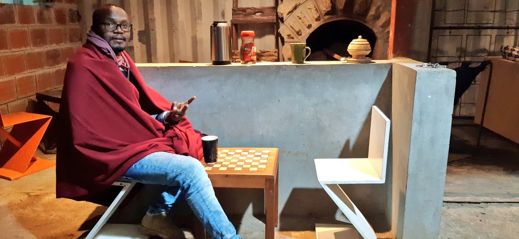 dnahinga's tweet photo. Back to furniture design! Now that we are sheltered from that useless rain.

Item 1. Expanded Reading Table. 

Cost Kes. 15,000.00 

Ideal for Ironing, Study, Camping Accessory,  Side Table, Chair

Steel. Powder Coated.

Duration 3 days. 

#UBSpaces
#MadeWithLove
#GoodThingsOnly https://t.co/hsldBh7GTL