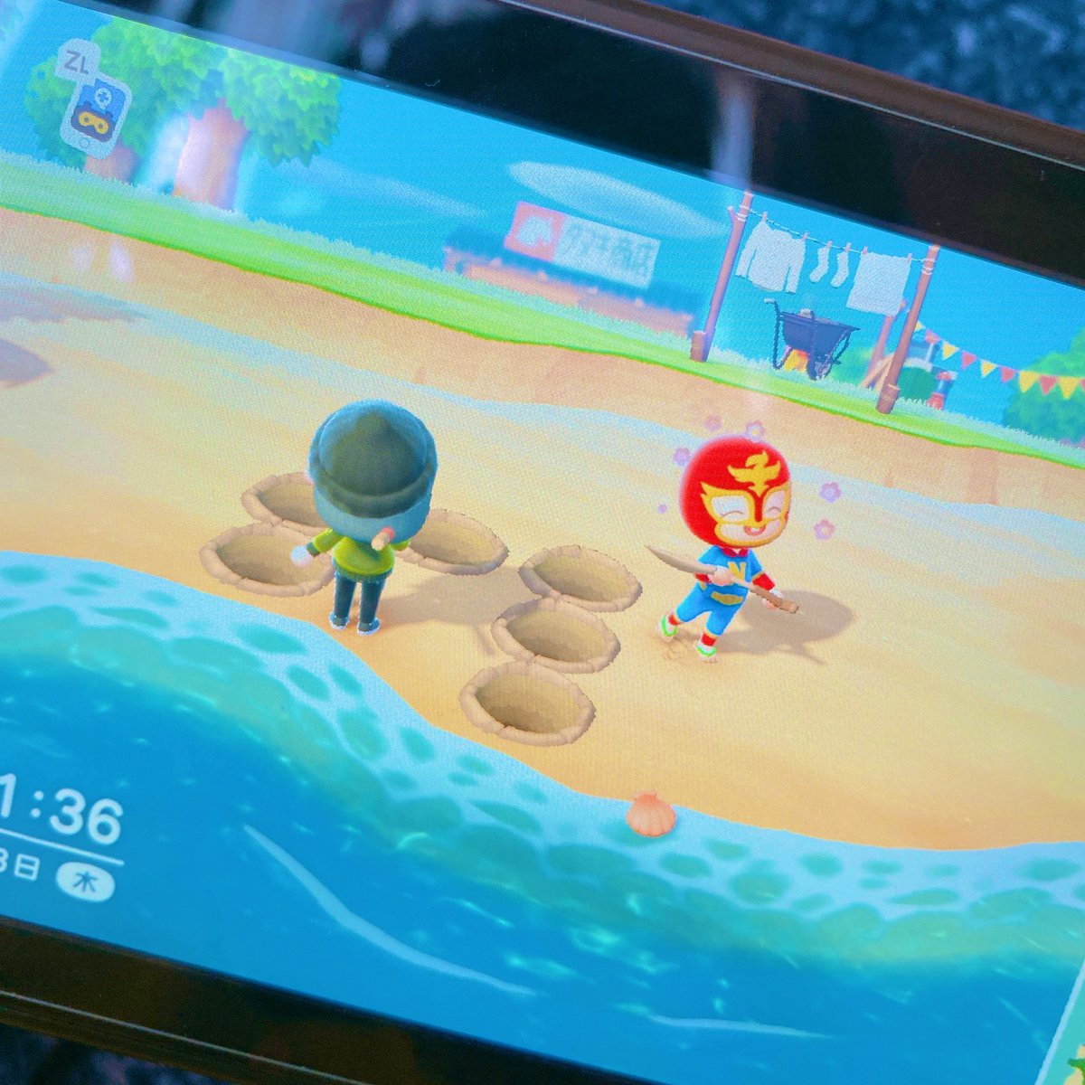 ココリーヌとあつ森😆