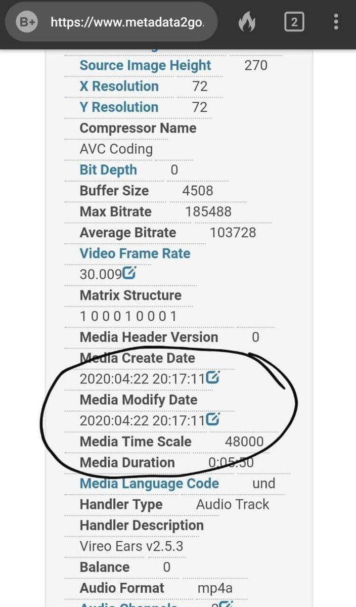 jerry_sundar's tweet photo. MetaData show that arnab video was created around 8pm itself. Much earlier than the time he claimed the attack happened. 
Experts can reveal it more 🙏
#arrestarnabgoswami https://t.co/FgTVdBNpdm