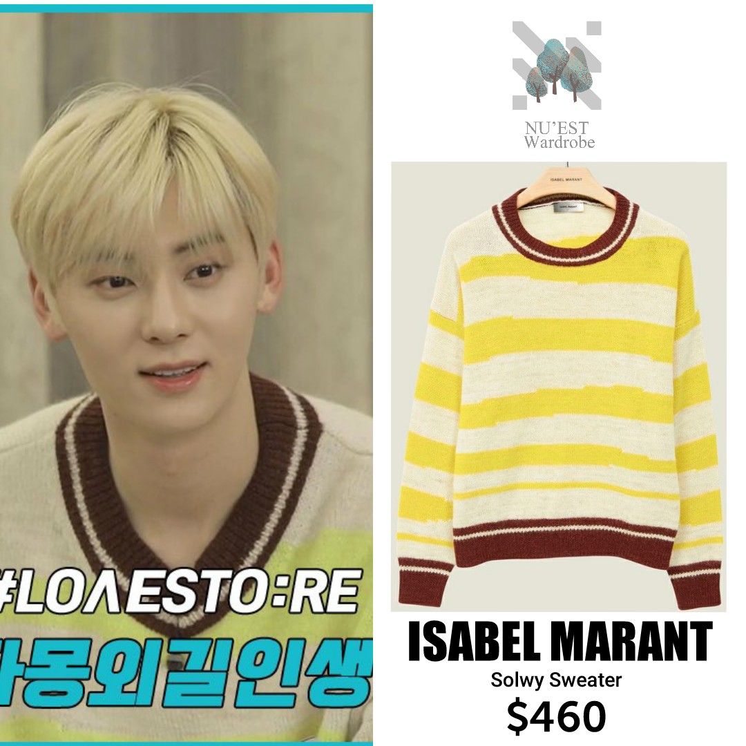 Nuestwardrobe's tweet photo. [200417 #nuestlab ep 1 #민현 🦊]
@NUESTNEWS 

🍌 ISABEL MARANT

#MINHYUN
#뉴이스트 #NUEST 
#nuestwardrobe https://t.co/8MbVGMeg9l