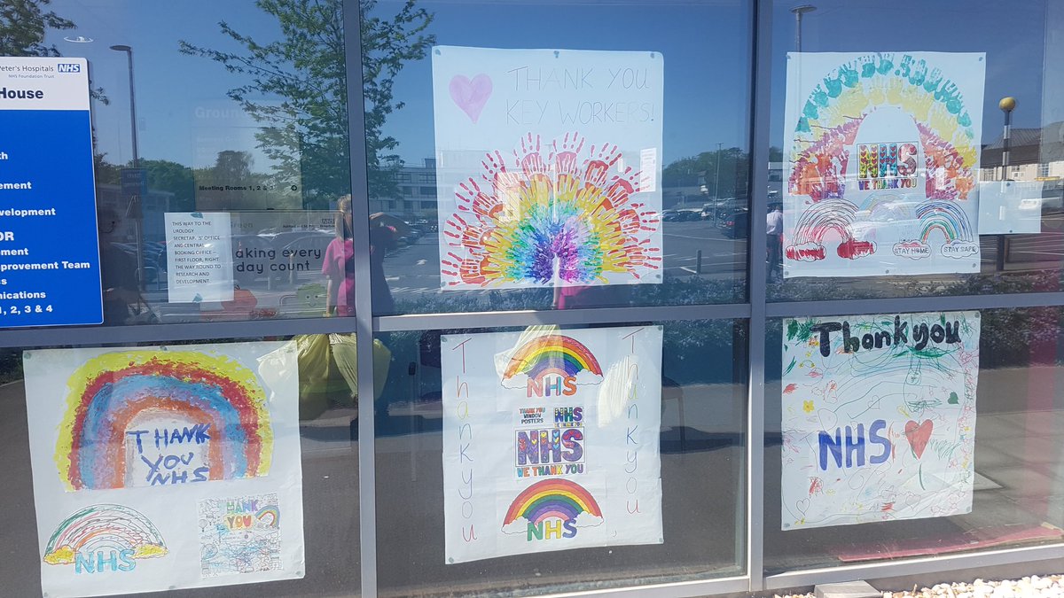 Lovely to walk into a colourful building when starting your day 🤗 <a href="/ASPHFT/">Ashford & St Peter's</a> <a href="/ASPH_RD/">ASPH R&D</a>