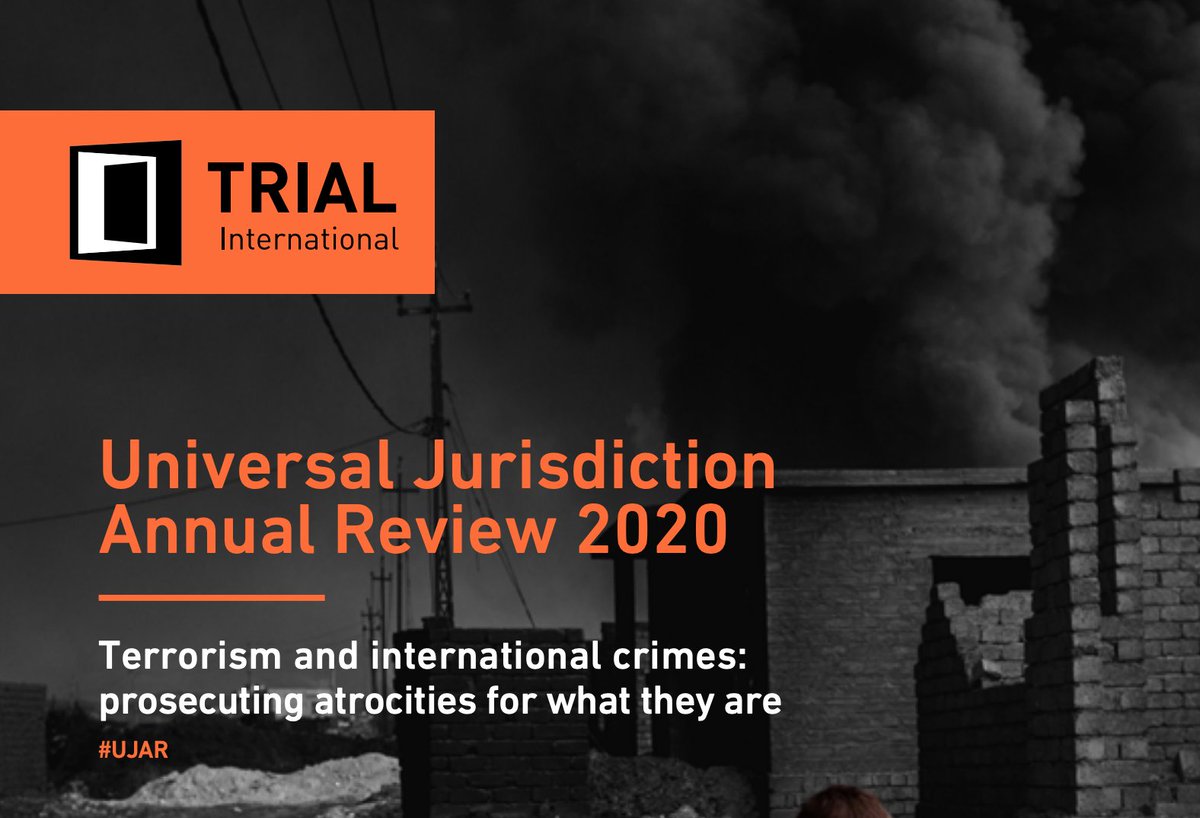 Universal jurisdiction cases are an increasingly important part of international efforts to provide justice to victims who have nowhere else to turn & help ensure that countries do not become safe havens for human rights abusers. See  @Trial report:  http://tiny.cc/lo9knz   #Syria