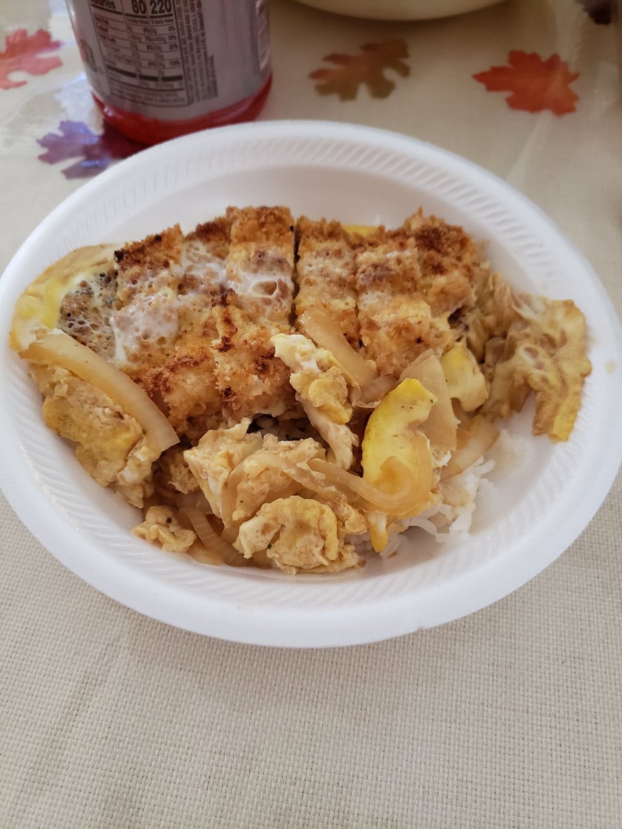 MeToni_E's tweet photo. I made chicken katsudon today

It was good

かつどん
#Japanese #Learningathome #learning #japan #katsudon #food https://t.co/zUCzftlmtg