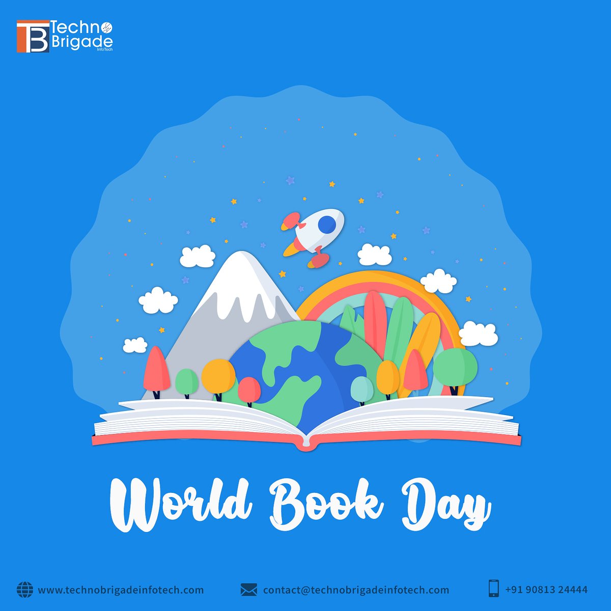 Techno_Brigade's tweet photo. Woo hoo!!
It's World Book Day!!

   "The more that you read,
the more things you will know,
    The more that you learn,
the more place you will go.."

Happy World Book Day to All !!

 #worldbookday #books #readabook #knowledgebase #happiness #technobrigadeinfotch https://t.co/bT7VyrBLcj
