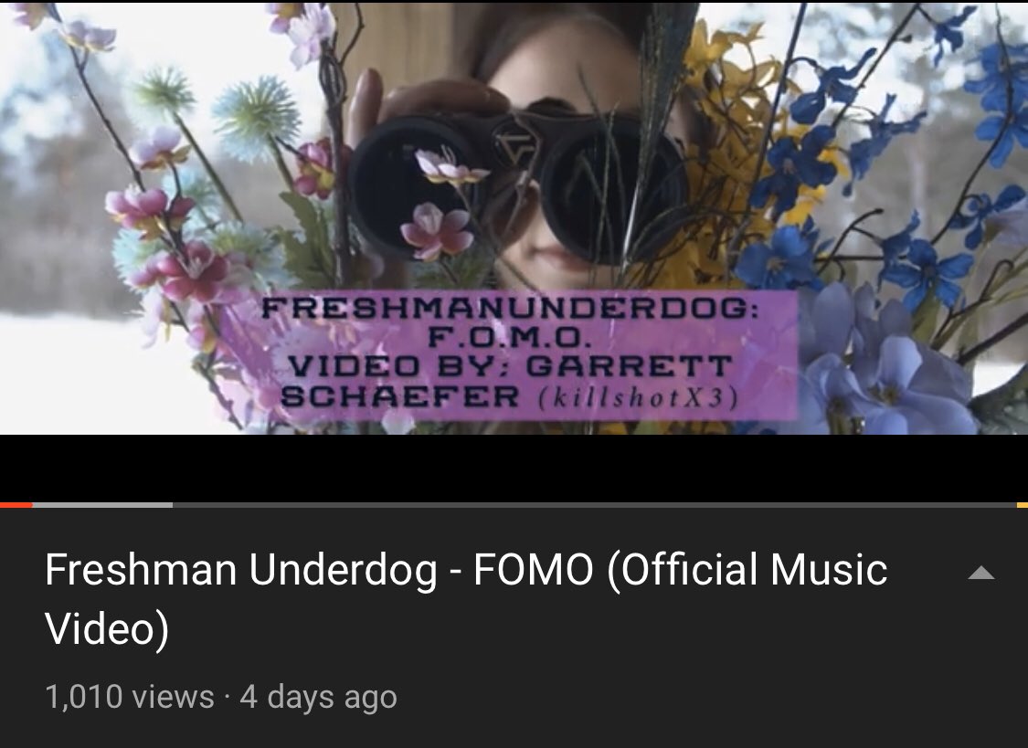 MidwestPopPunk's tweet photo. Thanks for 1k views on our first music video. 🤟 https://t.co/vIGBSFMV1Q