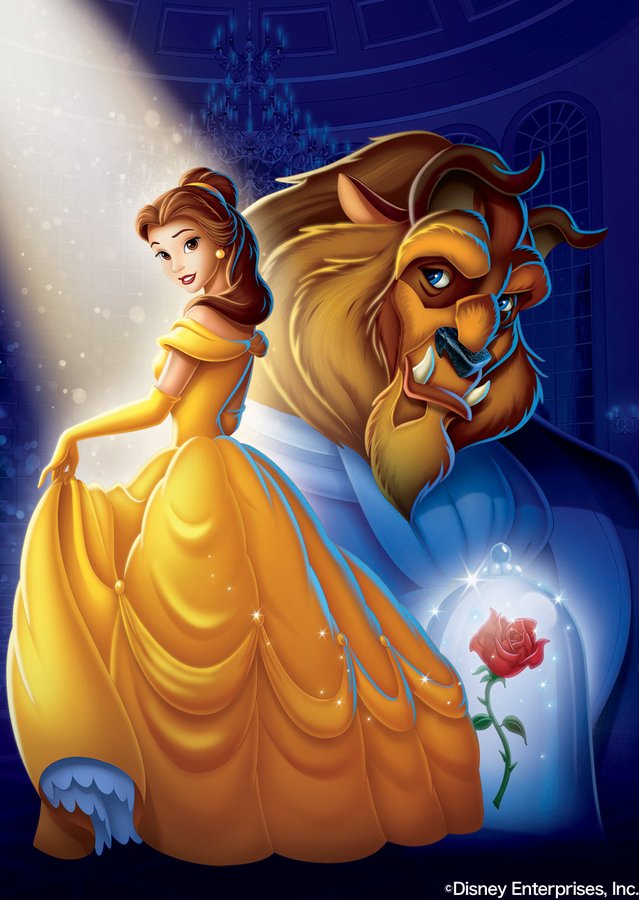 ディズニー映画 アニメ版美女と野獣 今夜放送 マカロンのclub Disney