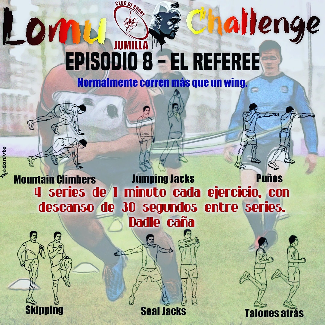 Vamos a trabajar un poquito el 💓.

Que el cuerpo no se olvide que necesitamos transportar el oxígeno rápidamente.

#rugby #rugbygram #rugbymemes #jumilla #rugbyplayer #tackle #confinamiento #entrenaencasa #quédateencasa #yomequedoencasa