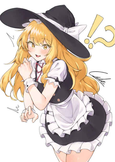 #霧雨魔理沙 #魔理沙 #東方 #東方project #女の子 그릴 맛 나는 캐릭터 추천좀 
